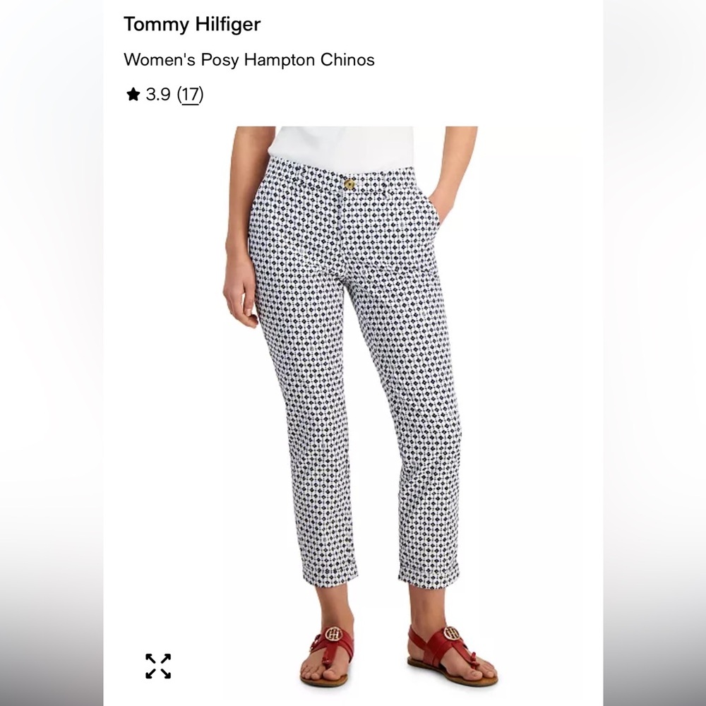 Tommy Hilfiger‎ Women's Posy Hampton  Chinos- worn once